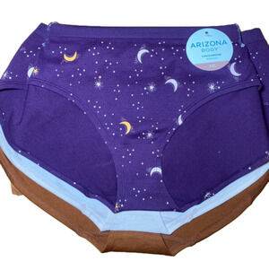 Arizona Body 3-pc. Seamless Multi-Pack Hipster Panty size XXL